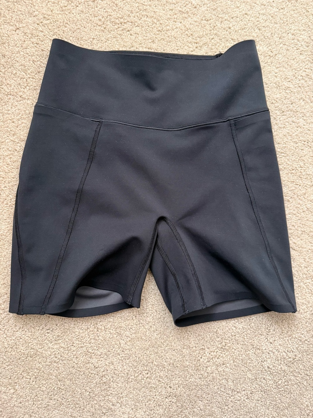 Nike Black High-Rise Bike Shorts